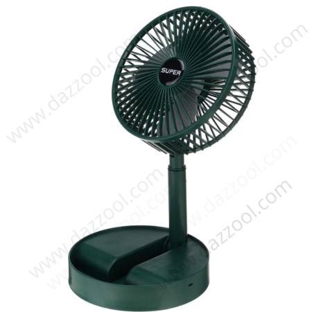 telescopic folding fan